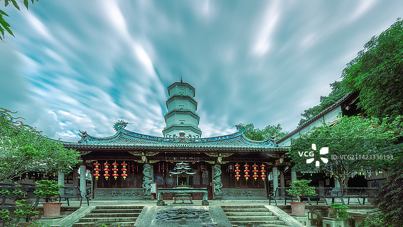 福州定光寺图片素材