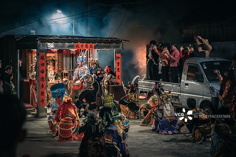 英歌舞表演图片素材