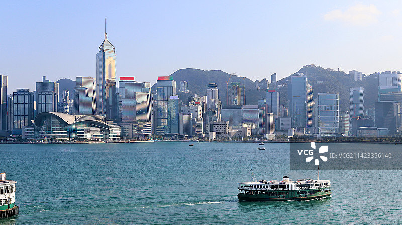 香港特别行政区维多利亚港中环广场图片素材