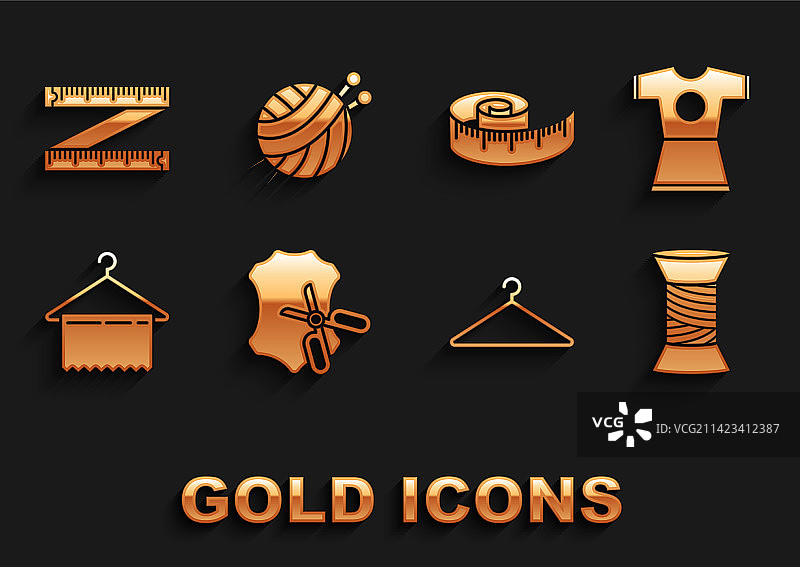 剪刀和皮革女装缝纫素材合集图片素材