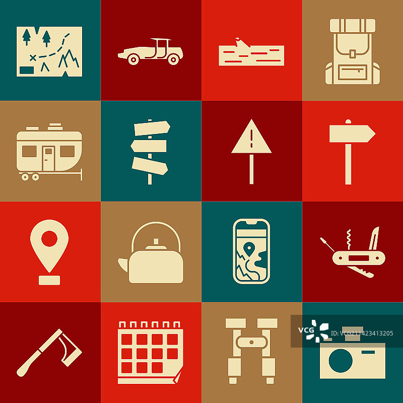 相机、瑞士军刀和道路交通图片素材