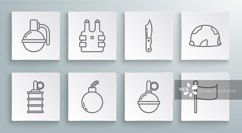 防弹背心用手榴弹图片素材