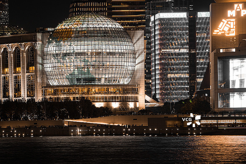 环球港夜景风光图片素材