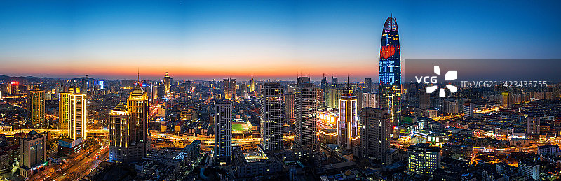 市中区夜景图片素材