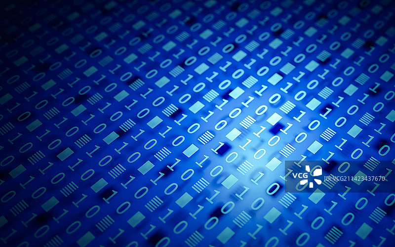 计算机互联网大数据与数字二进制编码图片素材