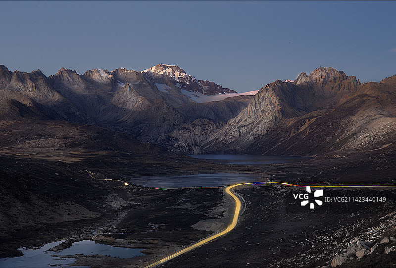 姊妹湖图片素材