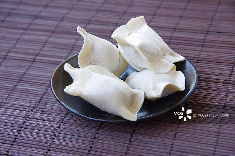 手工饺子图片素材