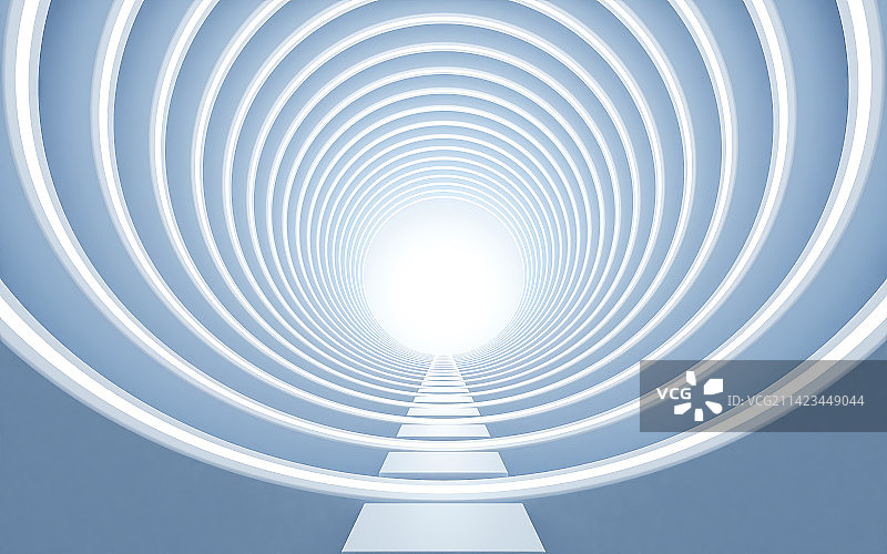 圆形隧道图片素材