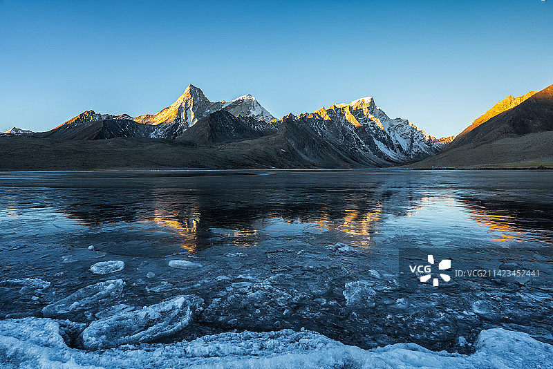 西藏喜马拉雅自然风光图片素材