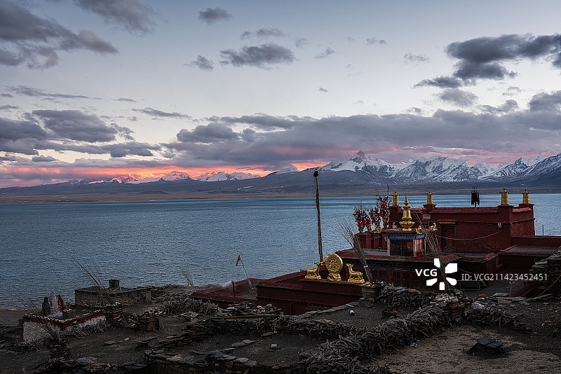 西藏喜马拉雅自然风光图片素材