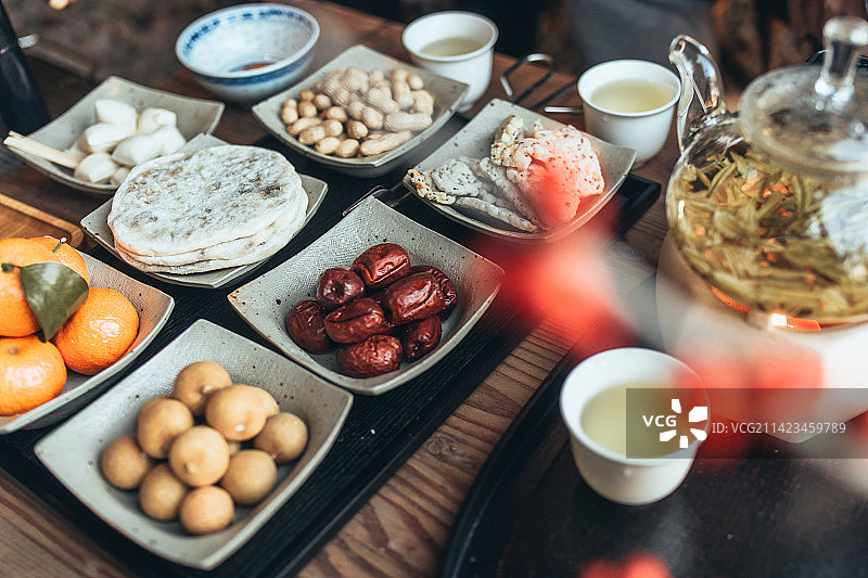 围炉煮茶图片素材