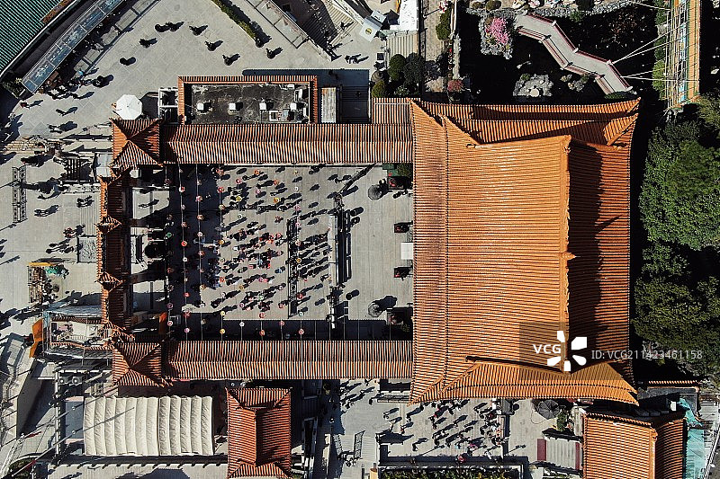 香港黄大仙祠图片素材