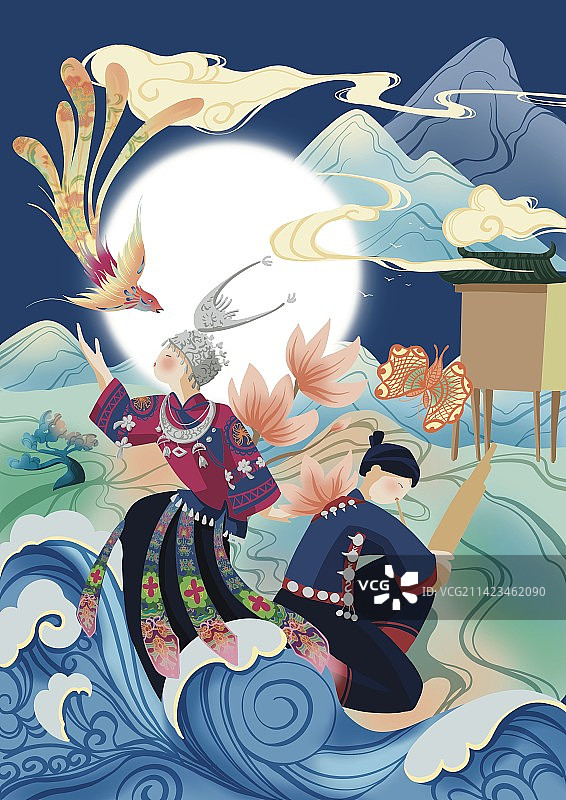 苗族风情图片素材