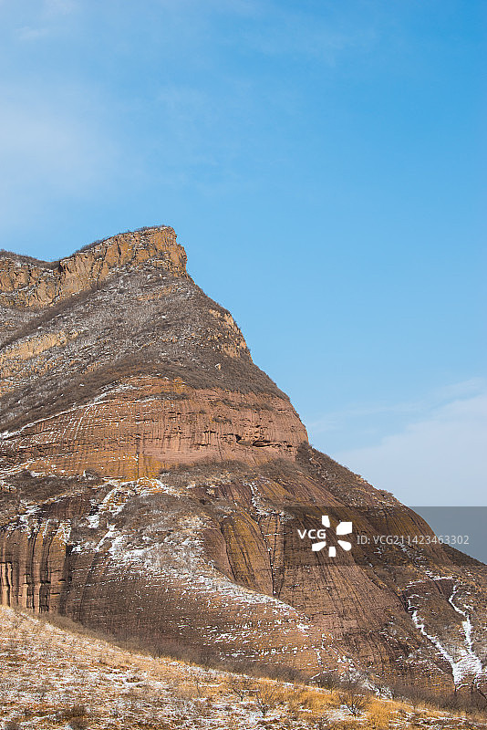 风雪人间，四十里长嵯图片素材