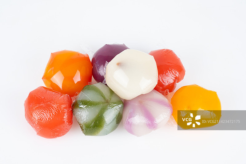 清明节彩色青团图片素材