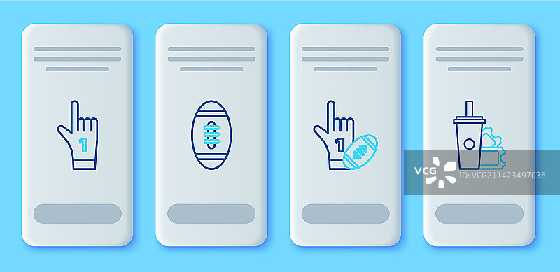 美式橄榄球1号球迷图片素材