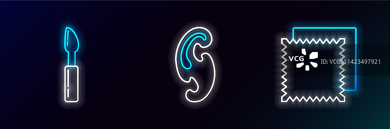 纺织面料卷切割工具图片素材