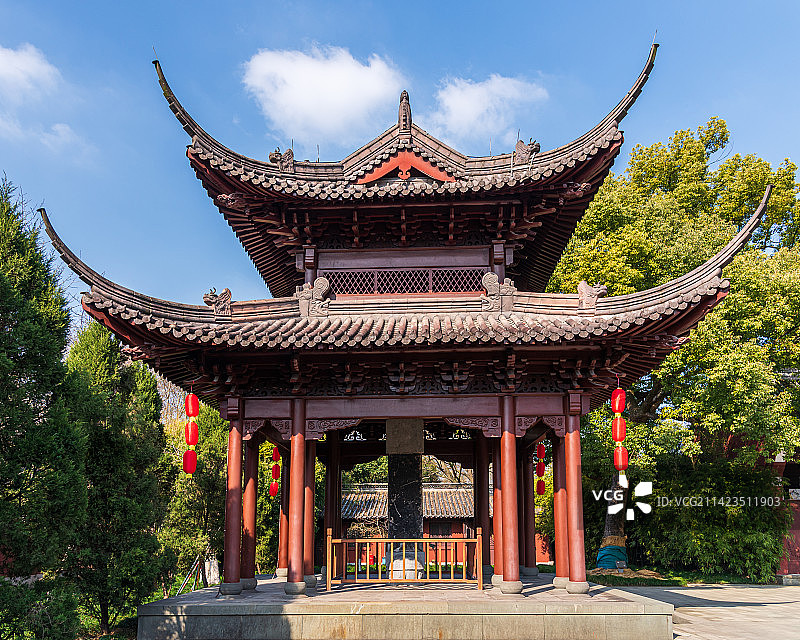 钱王祠碑亭图片素材