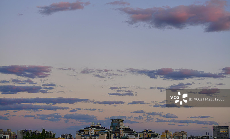 彩云西霞图片素材