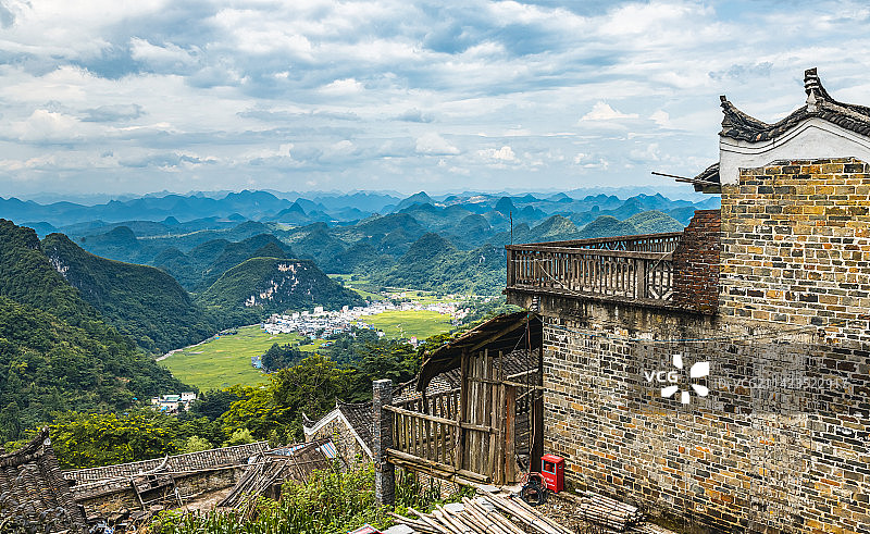 广州清远连南油岭瑶寨图片素材