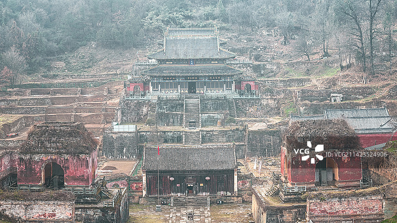湖北武当山五龙宫图片素材