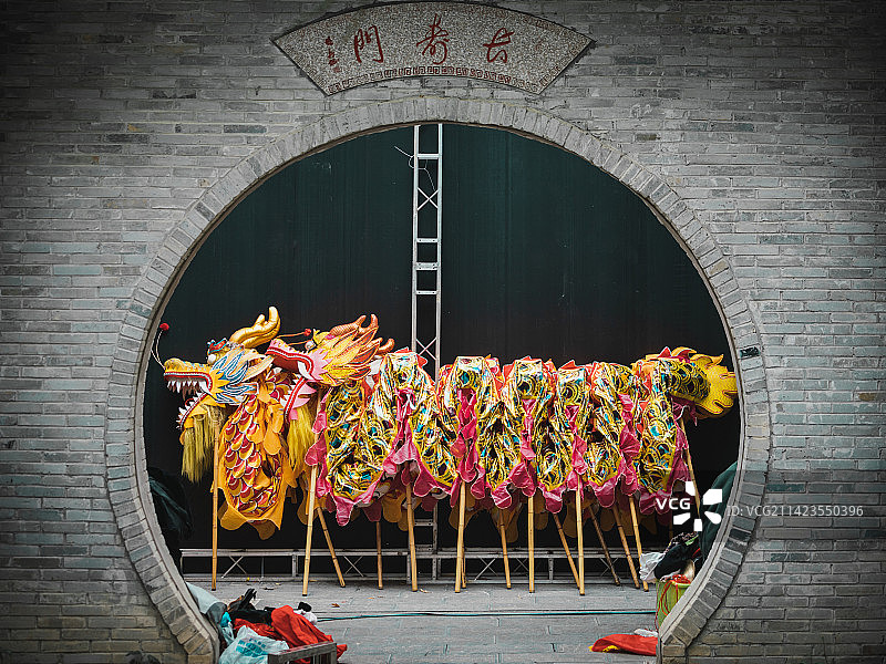 广西南宁龙门水都二月二龙抬头民俗活动图片素材