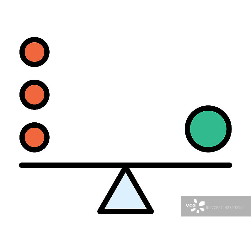 平衡和谐正义图标图片素材