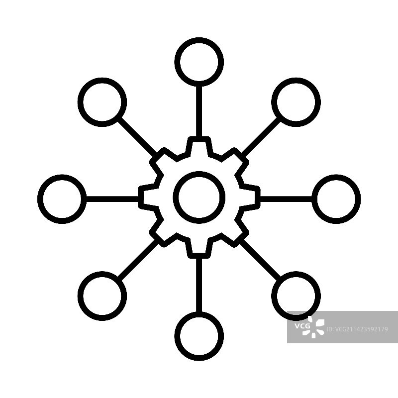 全渠道扁平风格多渠道数字设计图标图片素材