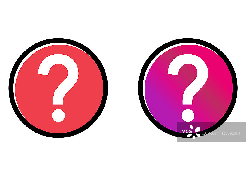 问题图标标记帮助或询问气泡图片素材