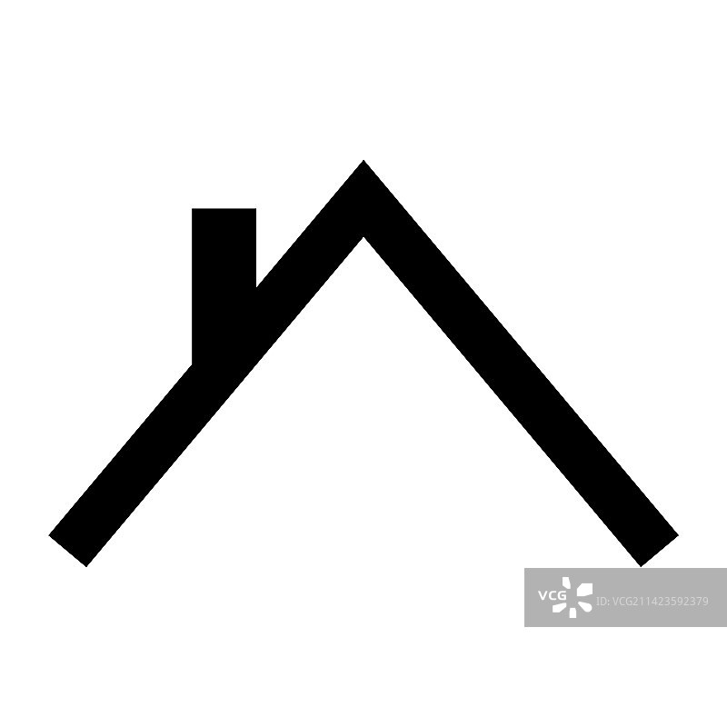 房屋轮廓图标城市概念模板图片素材