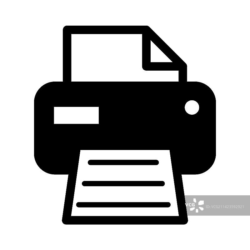 打印机文档Web图标打印机图片素材