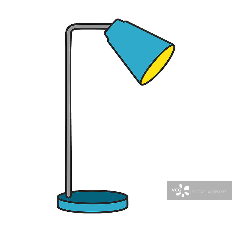 彩色台灯图标logo图片素材