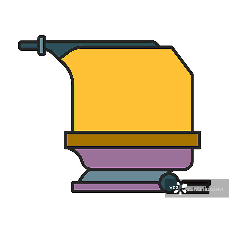 吸尘器彩色logo图标图片素材