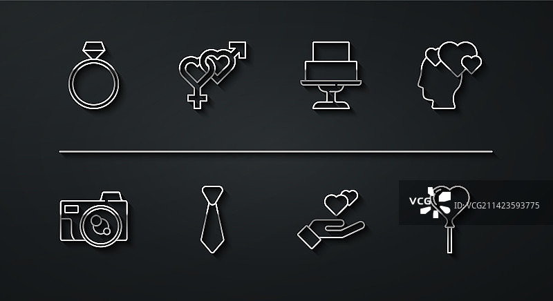 订婚钻戒照相机图片素材