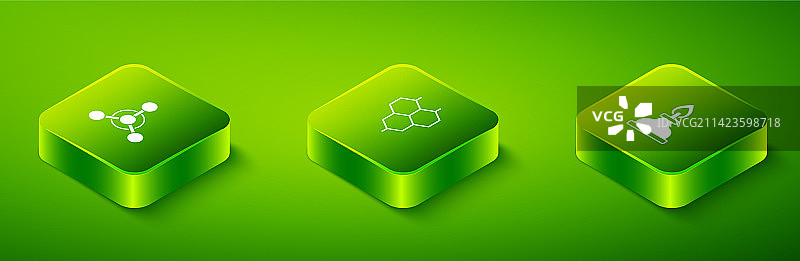 2.5D化学酒精分子式图片素材