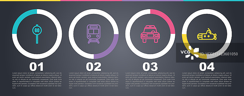 限速交通火车和铁路图标图片素材