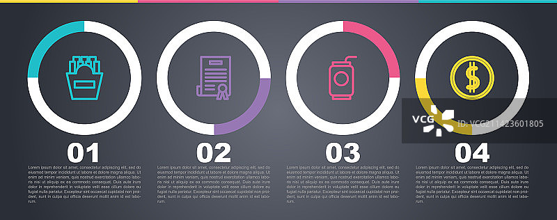 盒装薯条图片素材