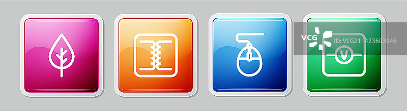 线条环保变压器图标图片素材