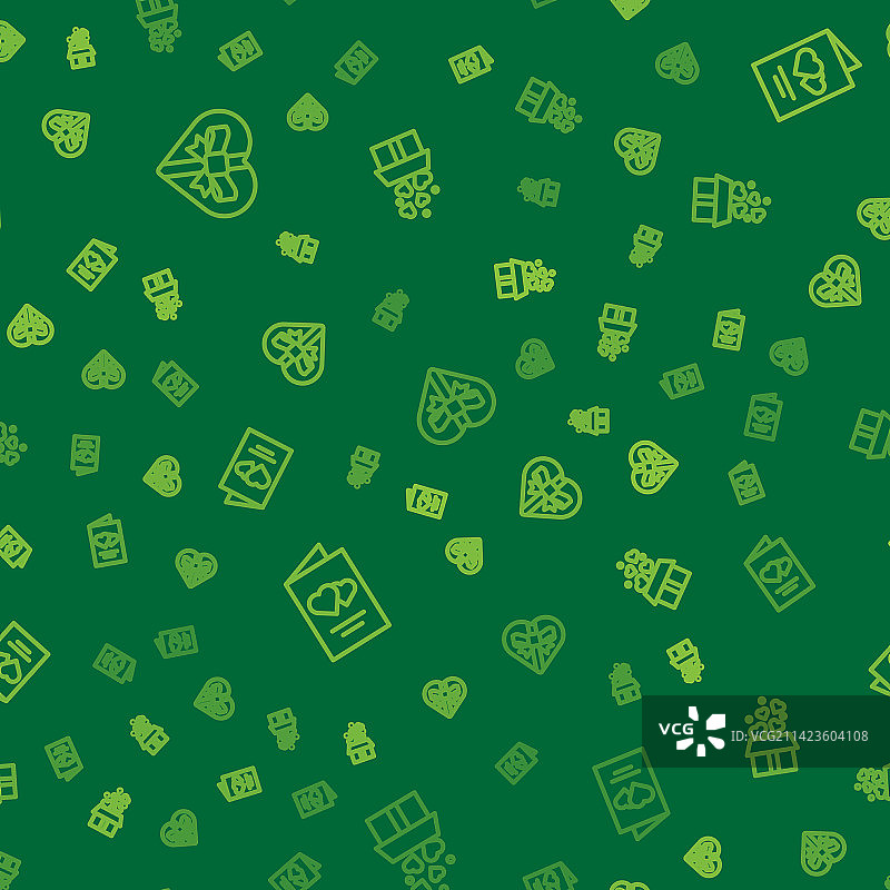 心形盒装糖果情人节图片素材