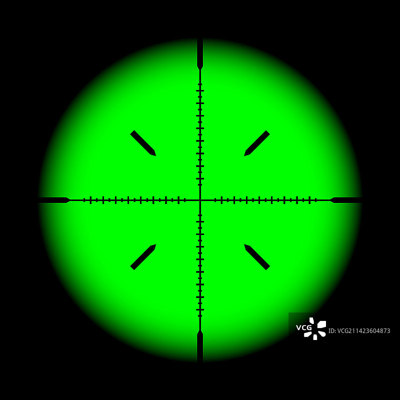 武器夜视狙击步枪光学瞄准镜图片素材