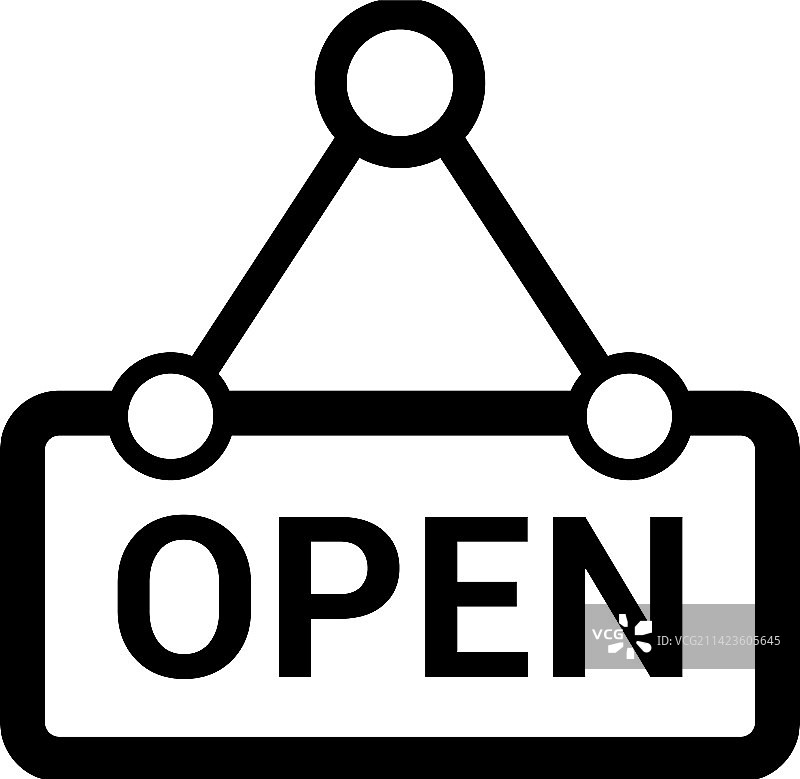 打开标签图标图片素材