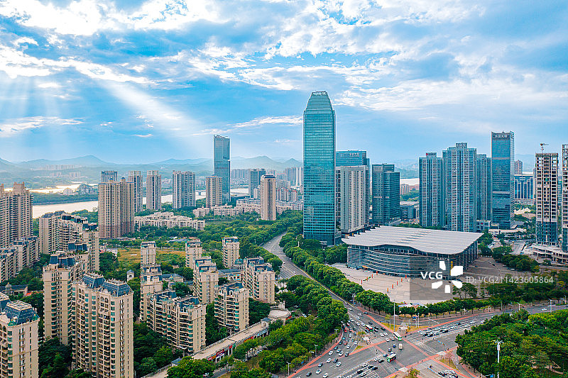 惠州城景图片素材