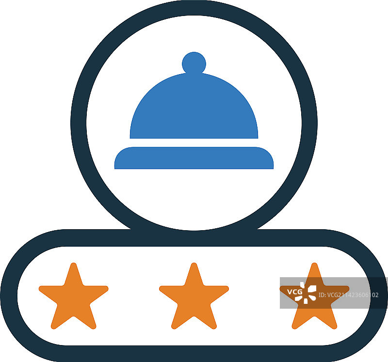 美食点评图标图片素材