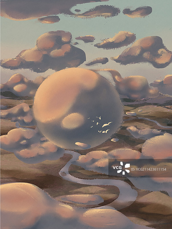 小小的星球图片素材