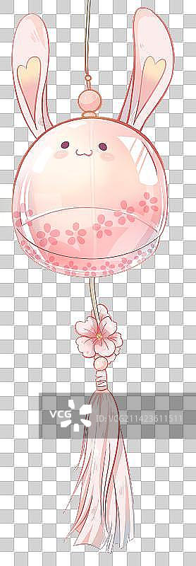 兔风铃图片素材