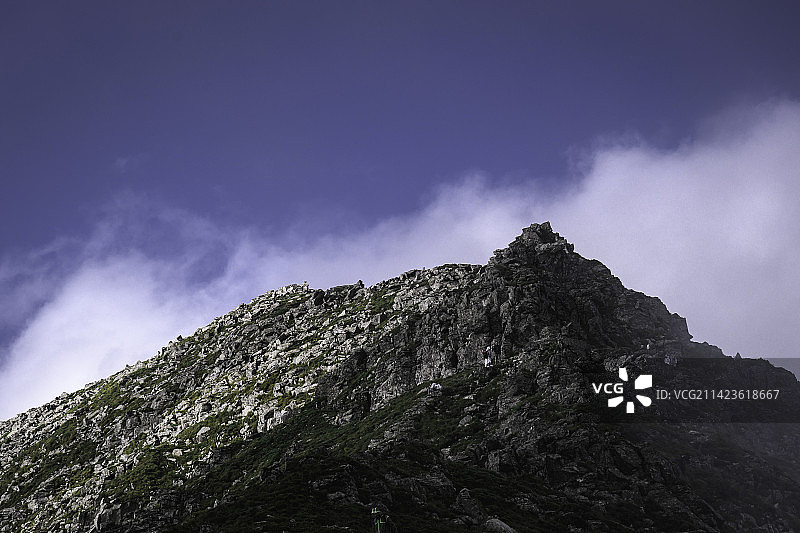 陕西秦岭太白山夏季风光图片素材