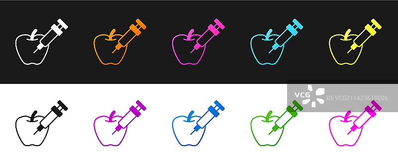 转基因苹果图标素材图片素材