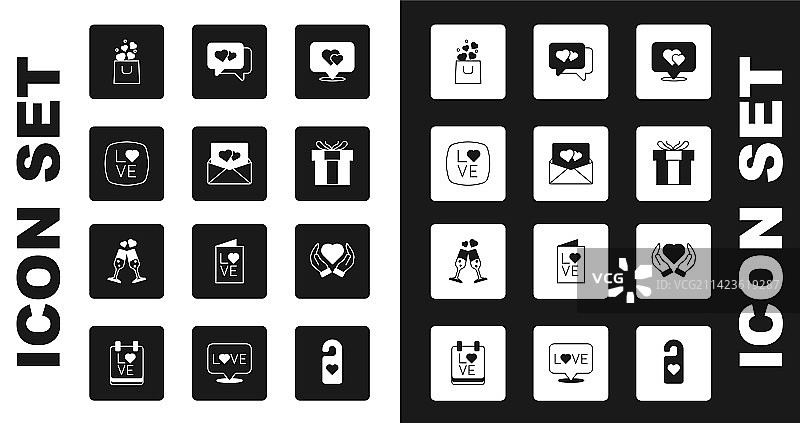 地点定位：爱心信封情人节图片素材