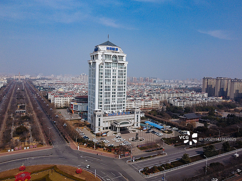 鹤壁 鹤煤大道 华夏南路 迎宾馆 爱之城 银兴国际广场图片素材