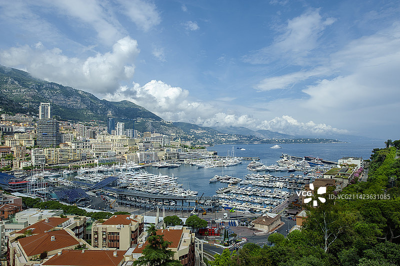摩纳哥港湾图片素材